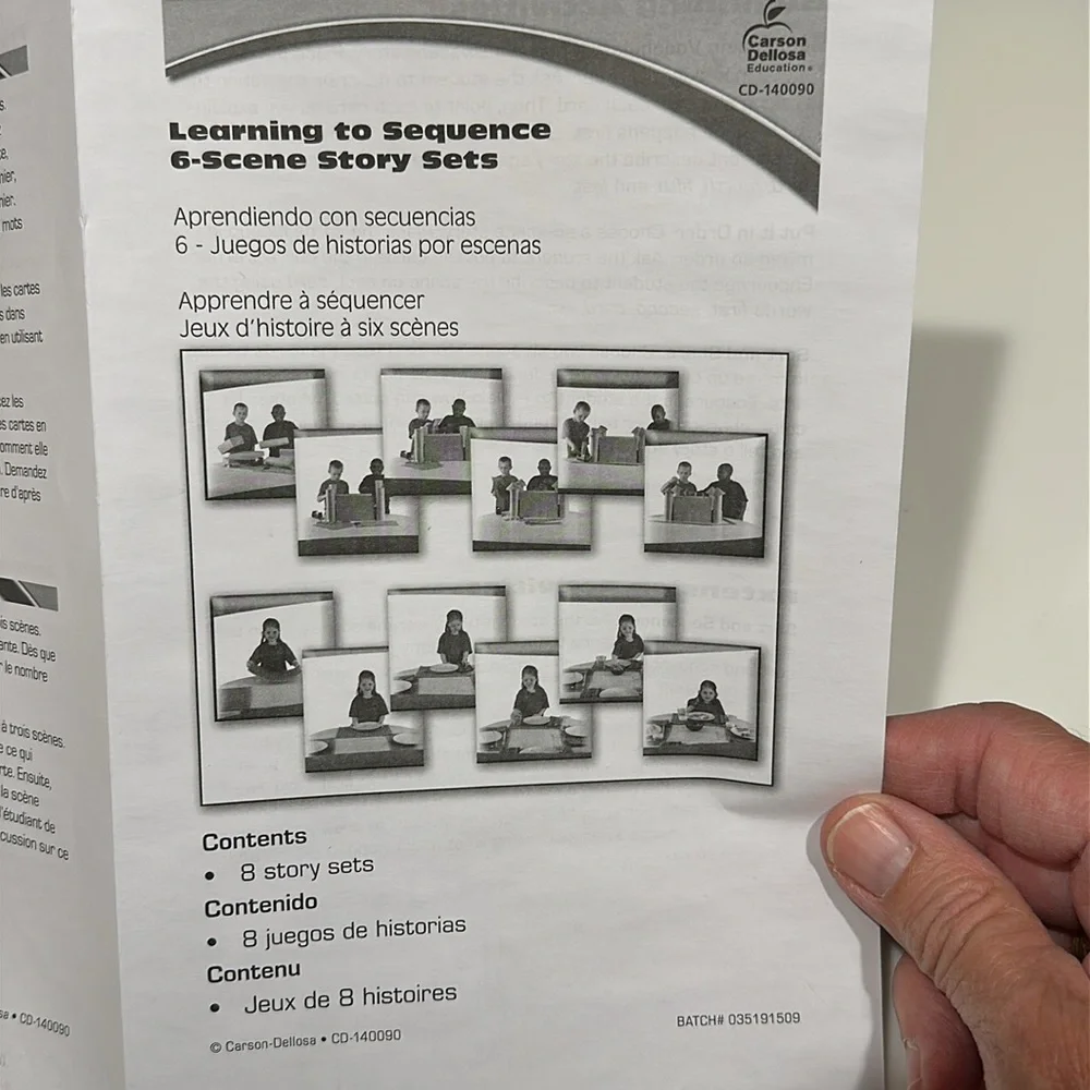 CARSON DELLOSA Learning to Sequence - 6 Scene Sets - Complete